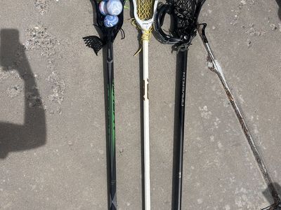 Used Lacrosse Sticks STX crux pro, Maverick
