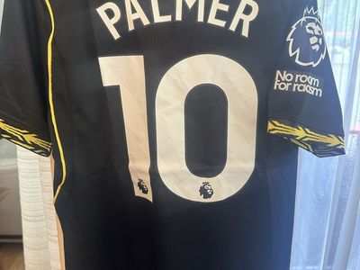 Chelsea 2026/27 Away Stadium Fans Jersey - Black Cole Palmer 10 Medium