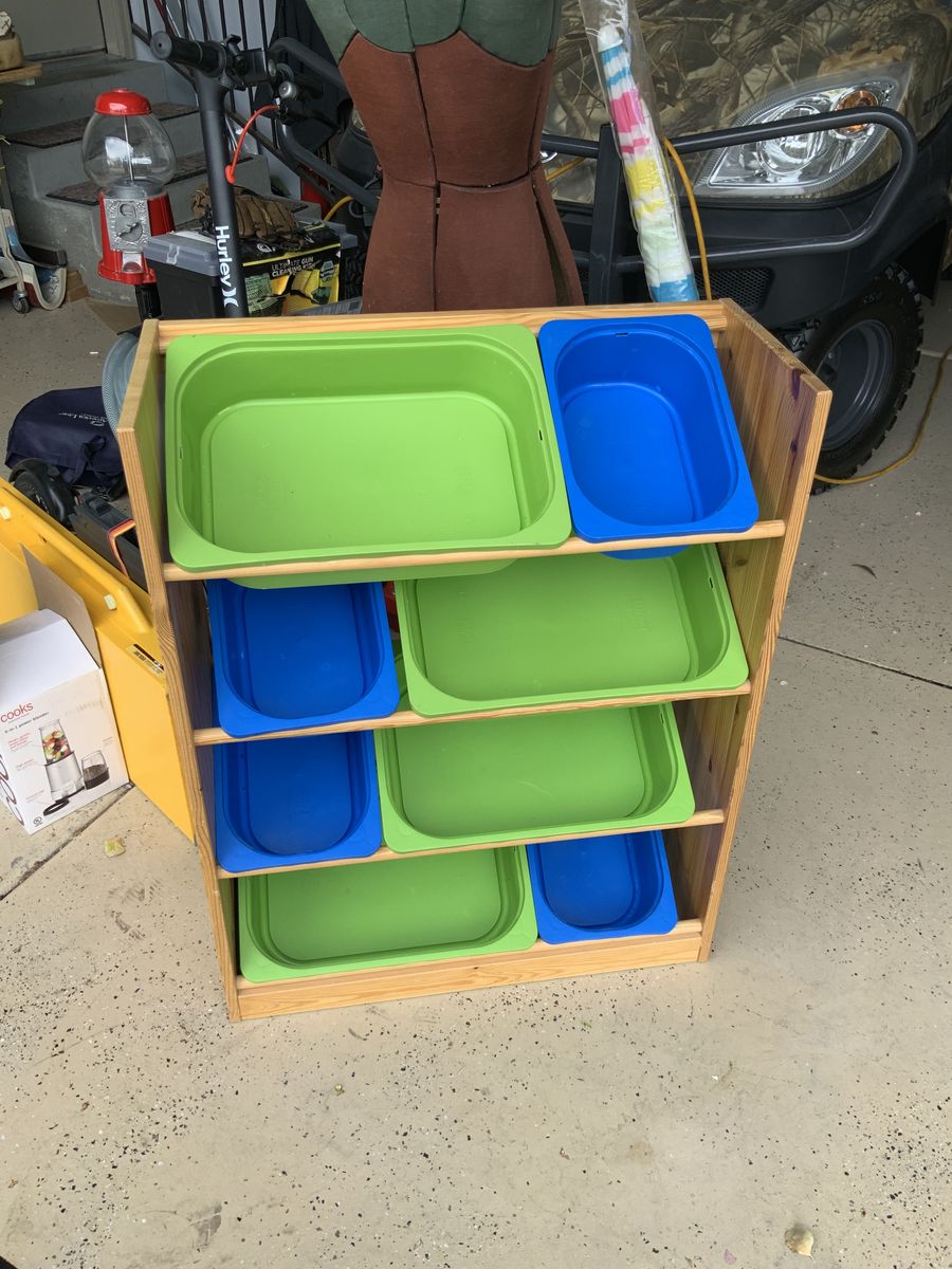 Ikea toy storage shelf