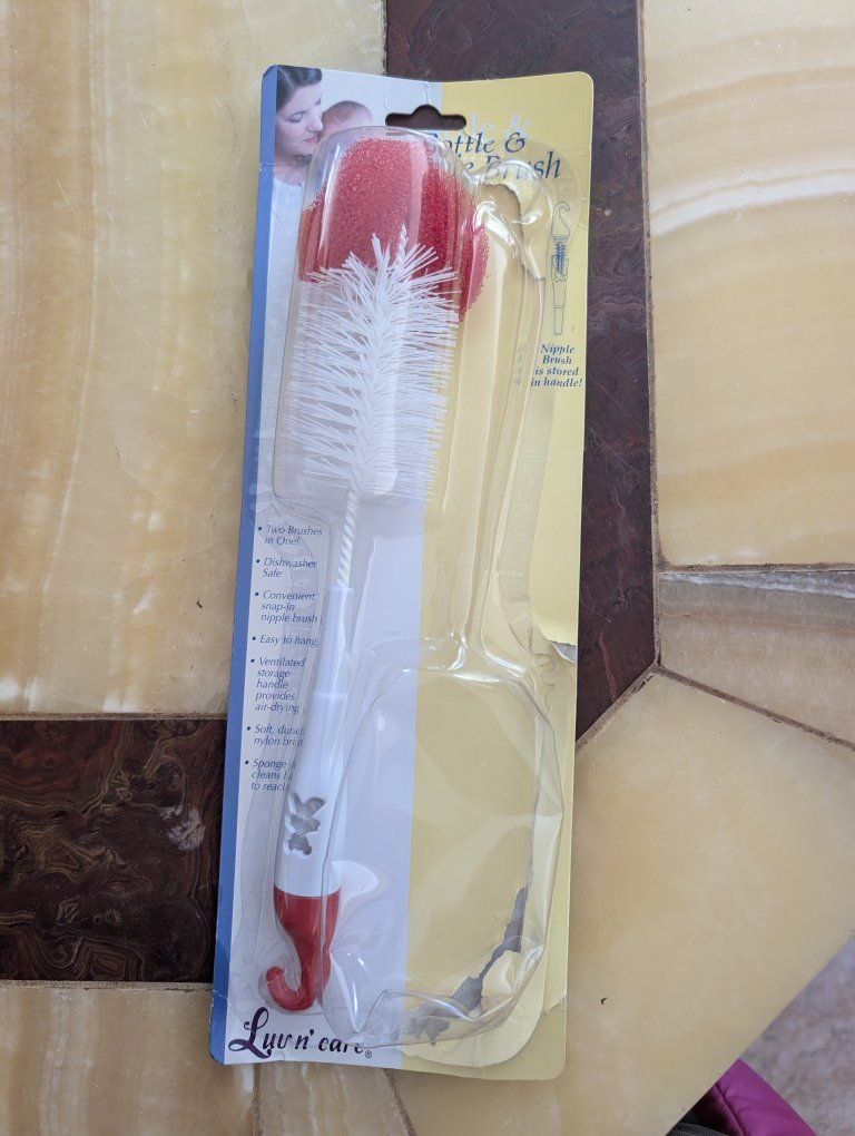bottle and nipple brush