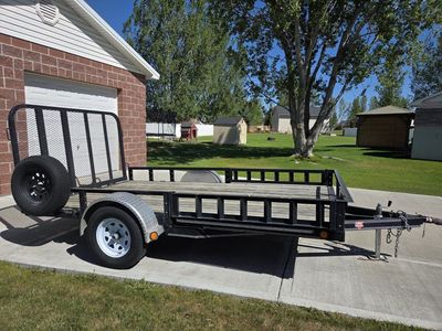 15ft Utility Trailer with Side Loading