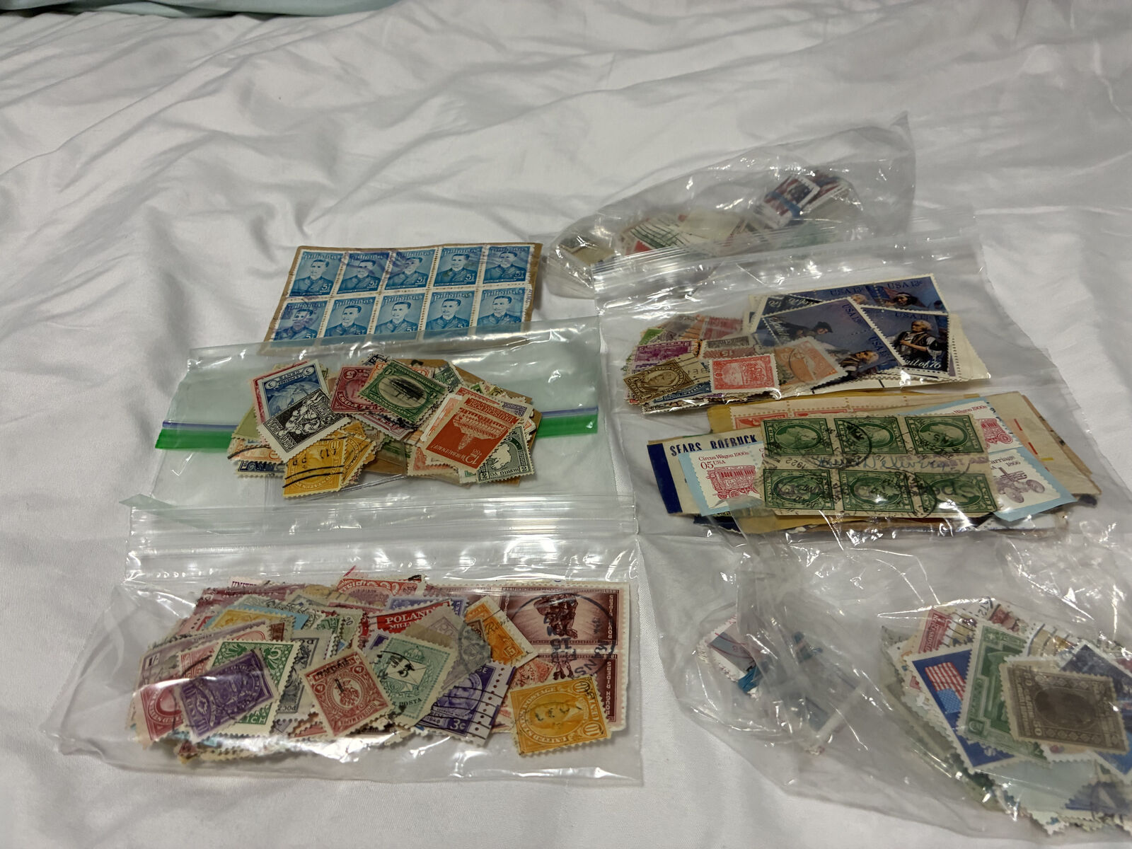 Stamp Lot / Collection – Mixed Countries + Sheets – Selling As Bundle