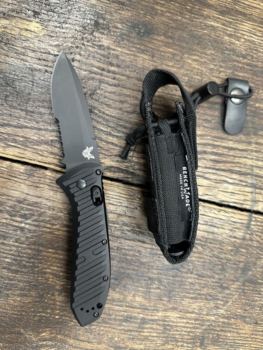 Benchmade Auto Presidio II Tactical Knife - CPM-S30V Serrated (Model 5700SBK)
