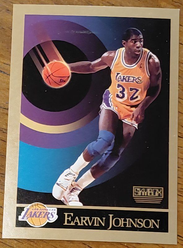 Magic Johnson 89-90 Skybox