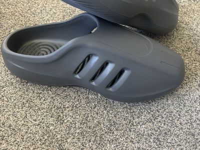 adidas adiFOM IIInfinity Mule Grey Slides Men’s Size 13