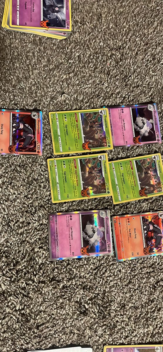 Pokémon TCG Trick or Trade Halloween Promo Card Lot - Holofoil Cards Included