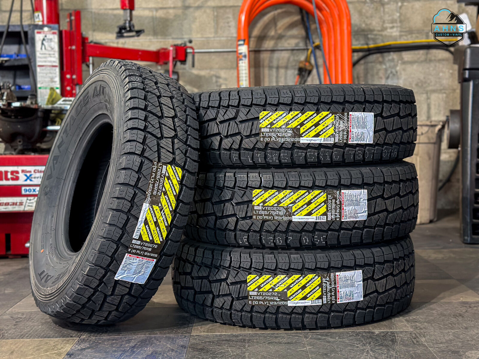 New | LT 265/75r16 | 50,000 Mileage | All Terrain Tires | 265 75 16 Load Range E | Ram | Chevy | Ford