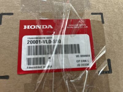 Honda Brand New Lawnmower Transmission