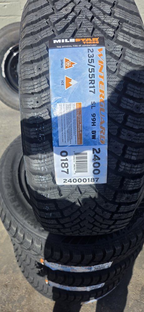 234/55R17 MILESTAR WINTERGUARD 3PEAK MILETECH ALL WINTER