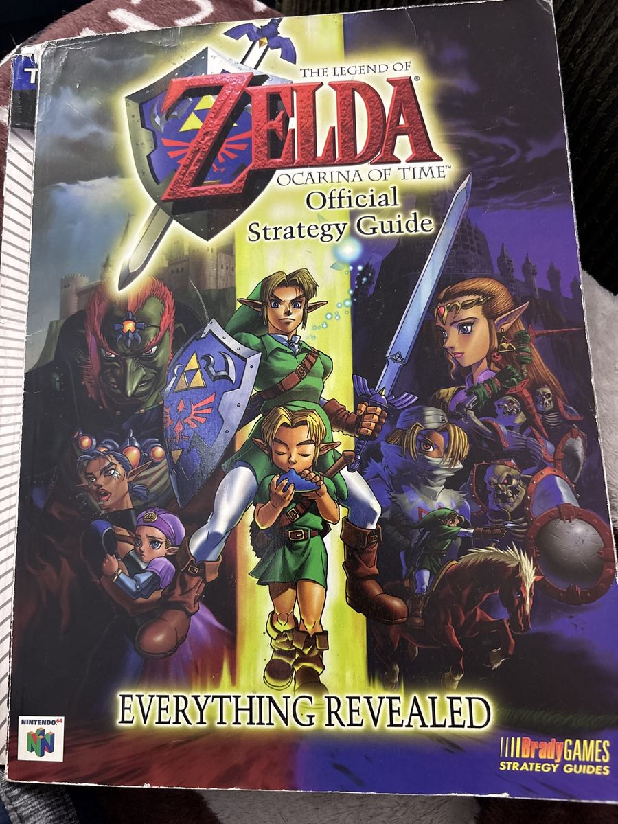 The legend of Zelda ocarina of time official strategy guide everything revealed