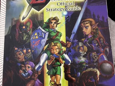 The legend of Zelda ocarina of time official strategy guide everything revealed