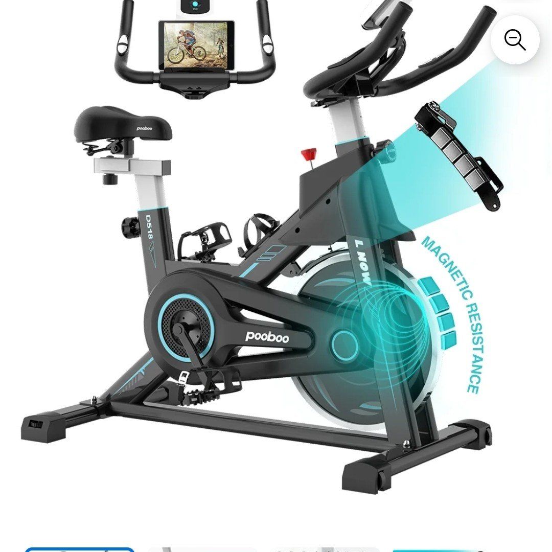 POOBOO Indoor Stationary Excercise Bike