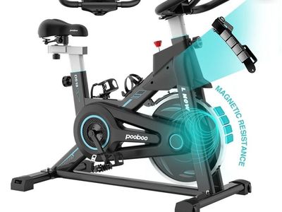 POOBOO Indoor Stationary Excercise Bike