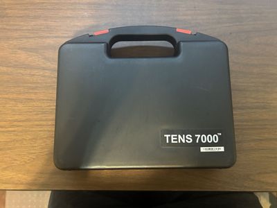 TENS 7000 Digital TENS Unit, Muscle Stimulator Machine for Pain Relief, 6.25" x 7.00" x 2.00"