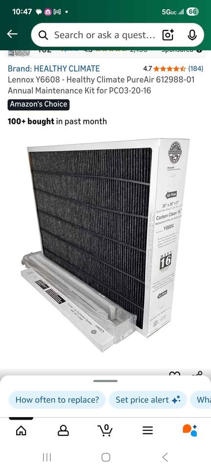 Lennox Pure Air Annual Maintenance Kit