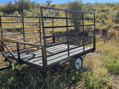 Utility Trailer with High Rail Sides