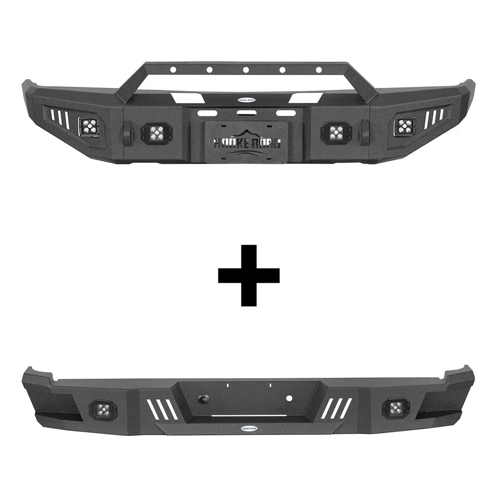 HOOKE ROAD FR. AND RR BUMPER SET 88-98 FLEETSIDE PICK-UP SUV