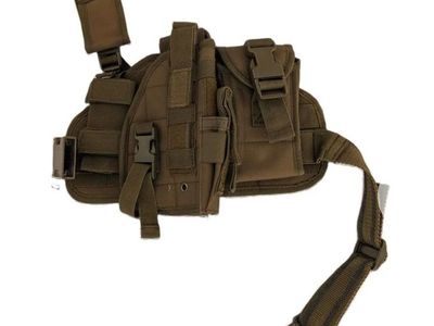 The Drop Leg Holster Right Handed. Brand new