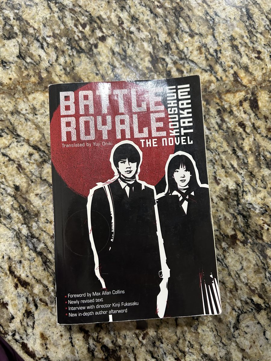 Battle Royale the novel paperback book