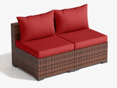 2-Person Outdoor Seating Group With Cushions - Brand New