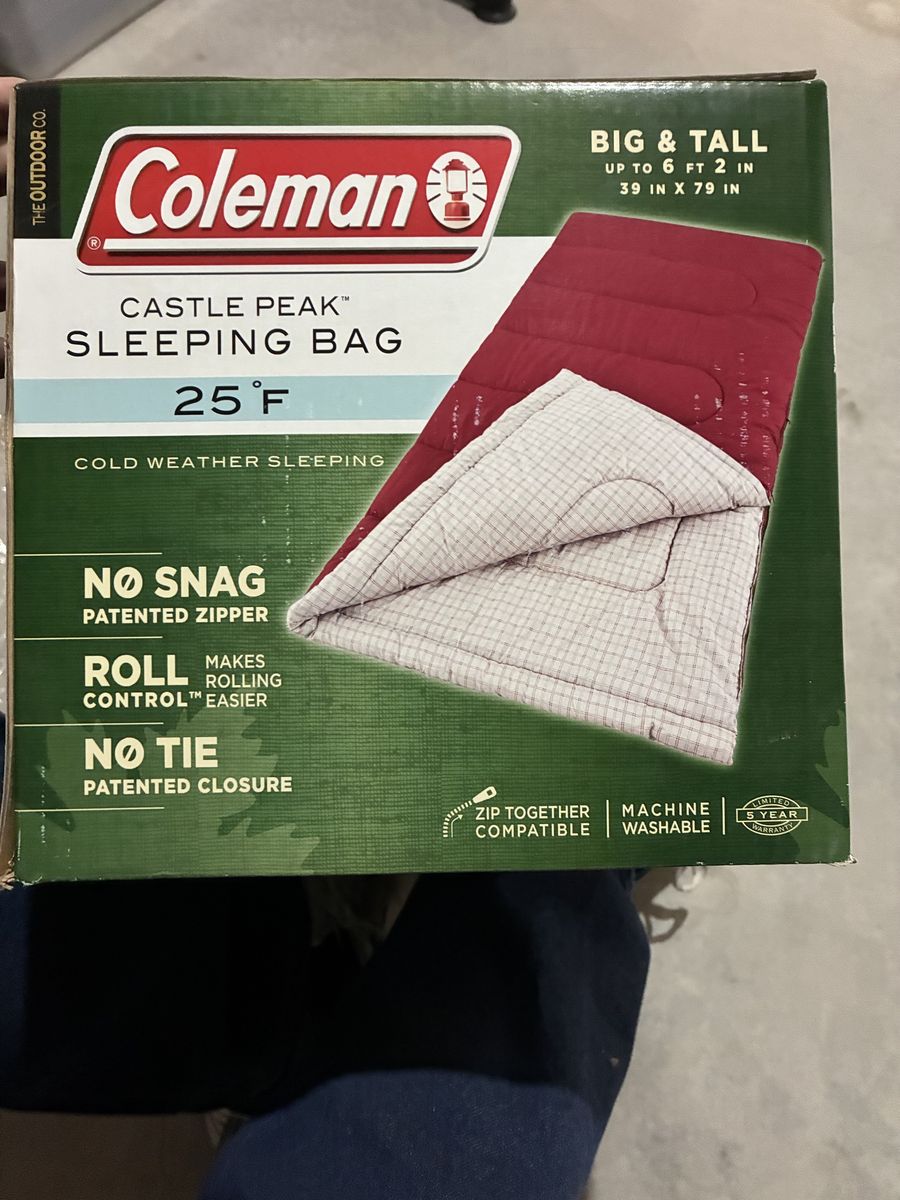 Coleman sleeping bags