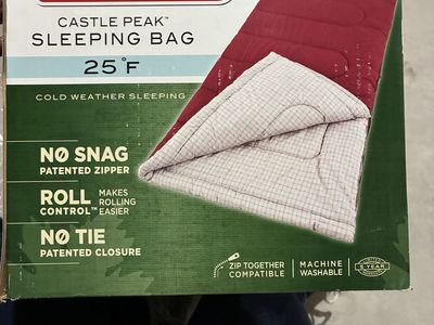 Coleman sleeping bags
