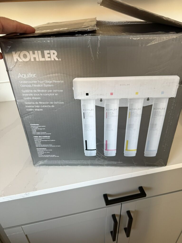 Kohler Aquifier RO Setup