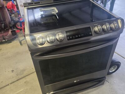 LG electric range