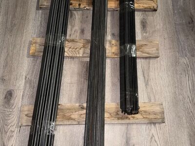 Metal shelf supports, 4' x 2' X 6' tall