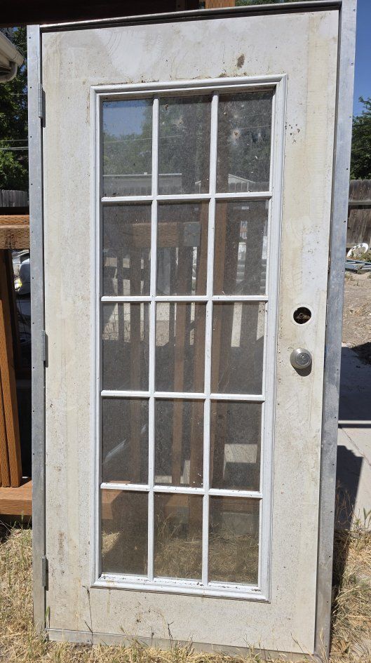mobile home door