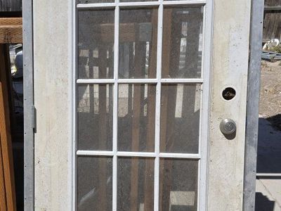 mobile home door