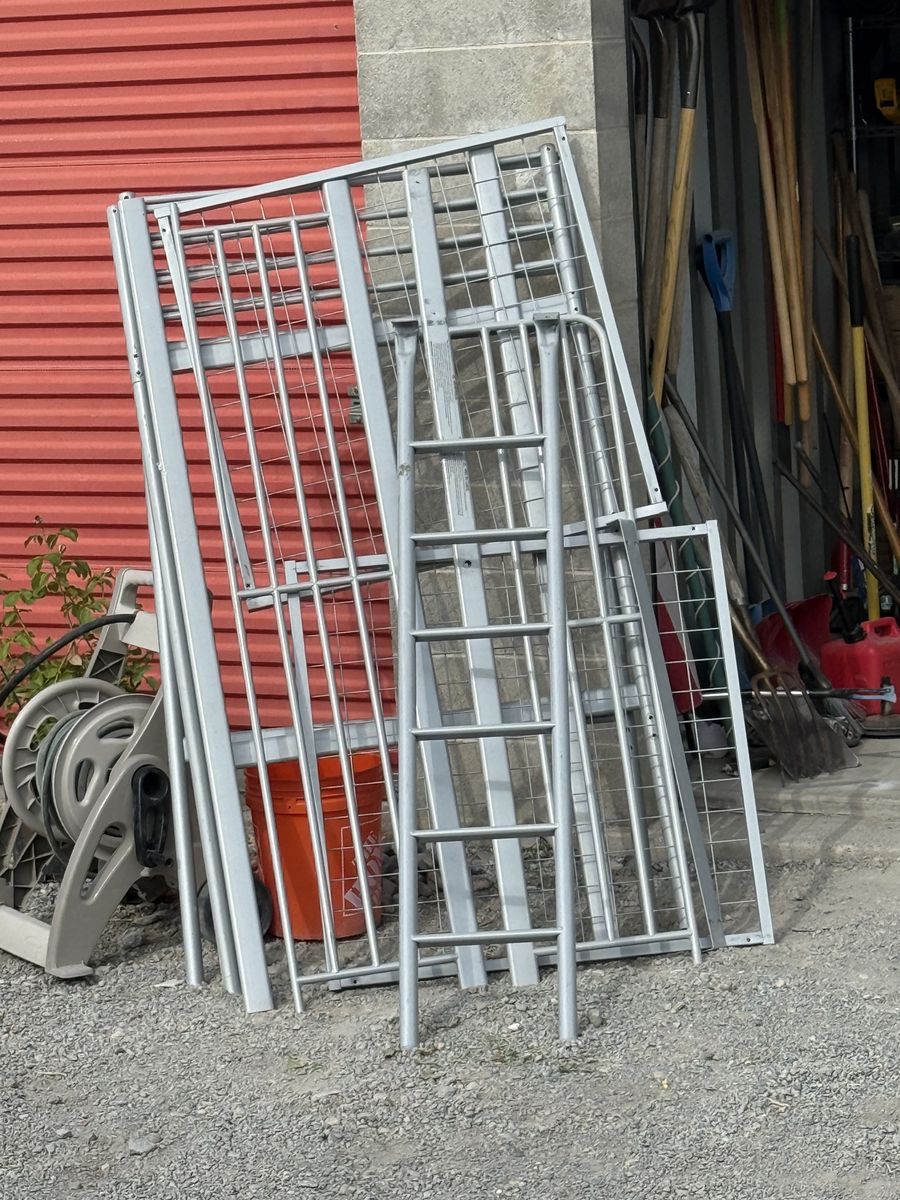IKEA Tromso Metal loft Bed Frame with Ladder Twin Size, Durable Steel Construction