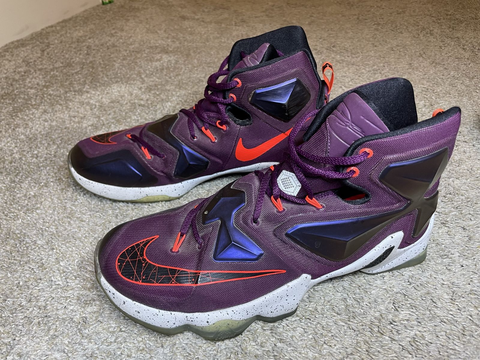 Mens Size 11 Lebron Mulberry