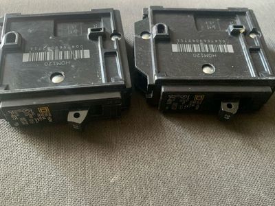 Square D and GE Circuit Breakers Lot (HOM120 & TQL1120)