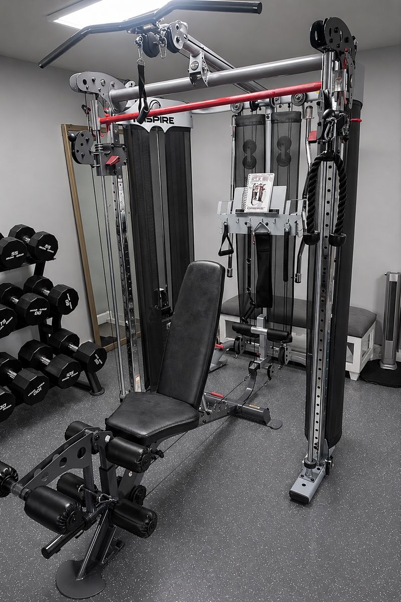 Inspire FT2 Functional Trainer + Adjustable Bench