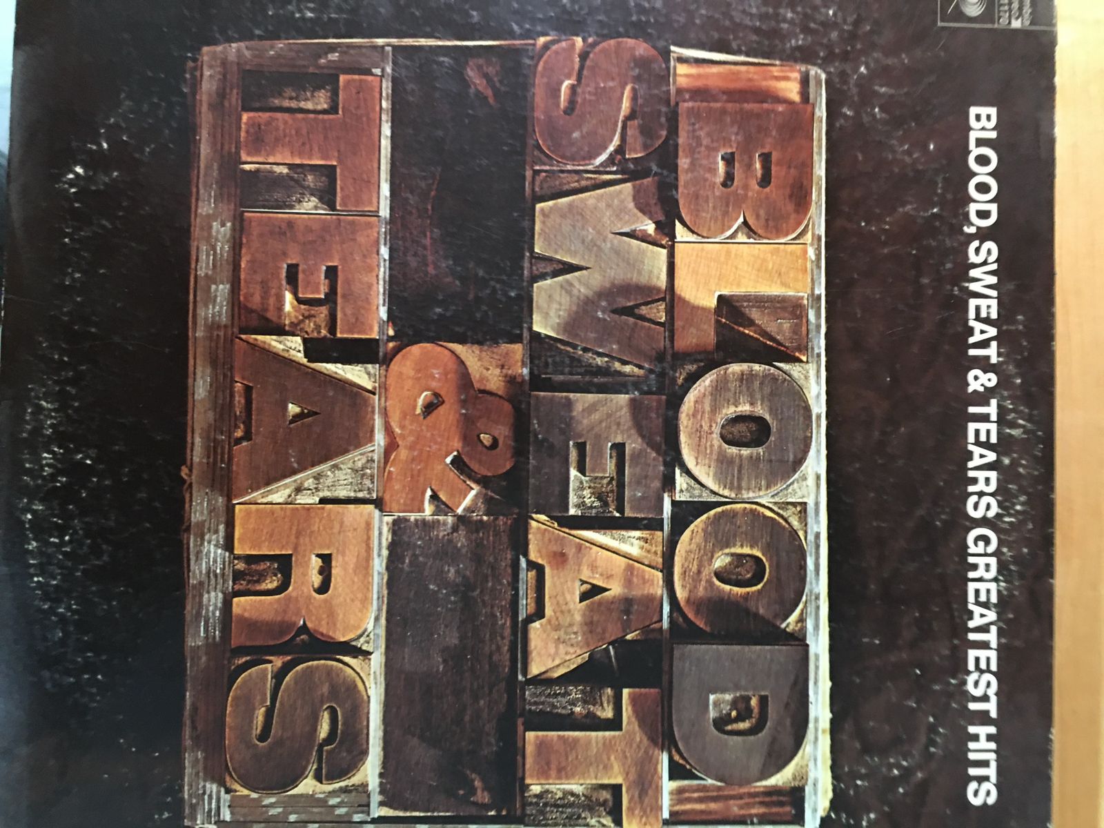 Blood, Sweat & Tears - Greatest Hits Vinyl Record Album