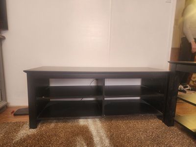 Coffee table with side tables