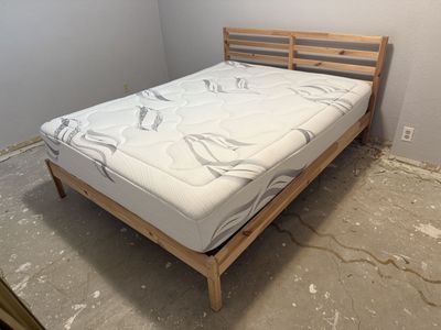Queen Bed and Mattress