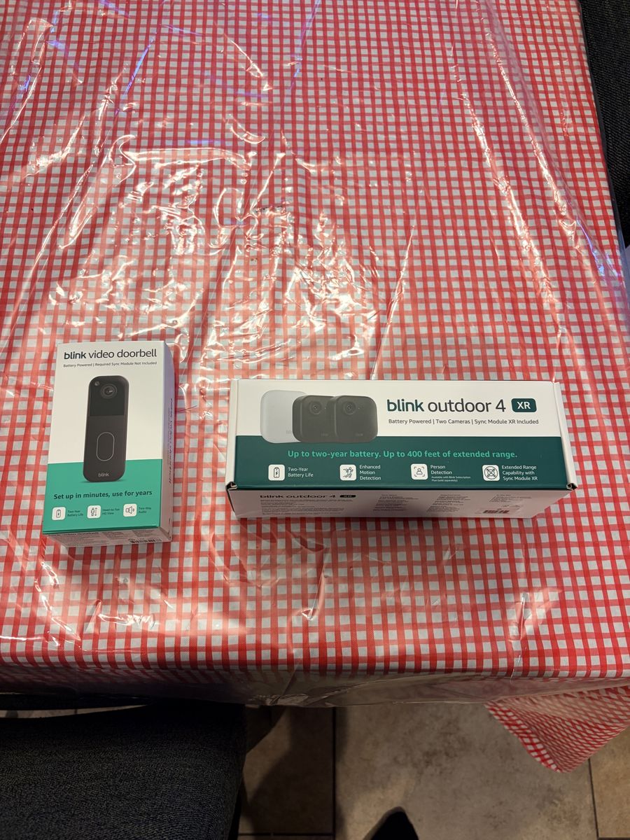 Blink Video Doorbell & Outdoor 4 XR Security Camera System (2-Camera Kit)