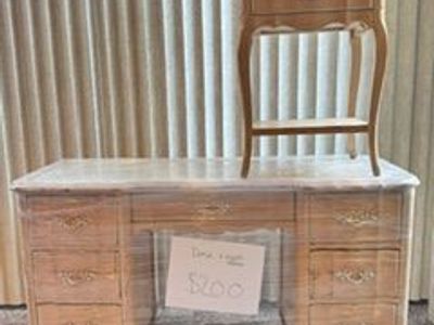 Child desk and night stand