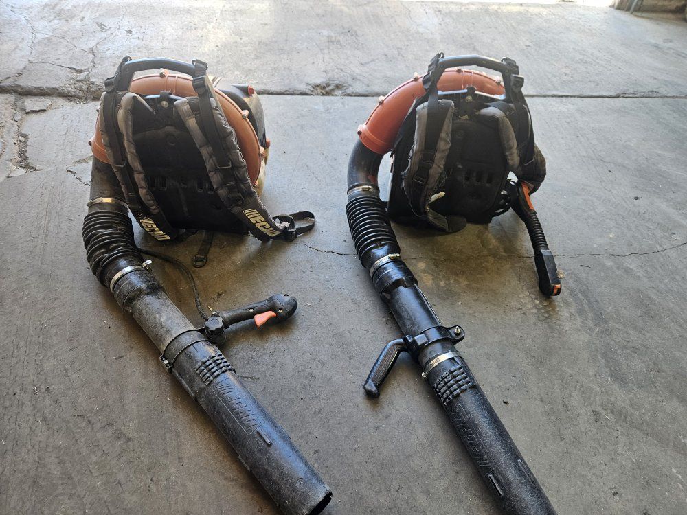 2 echo 770 commercial backpack leaf blowers