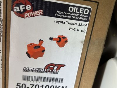 22-present cold air intake for tundra