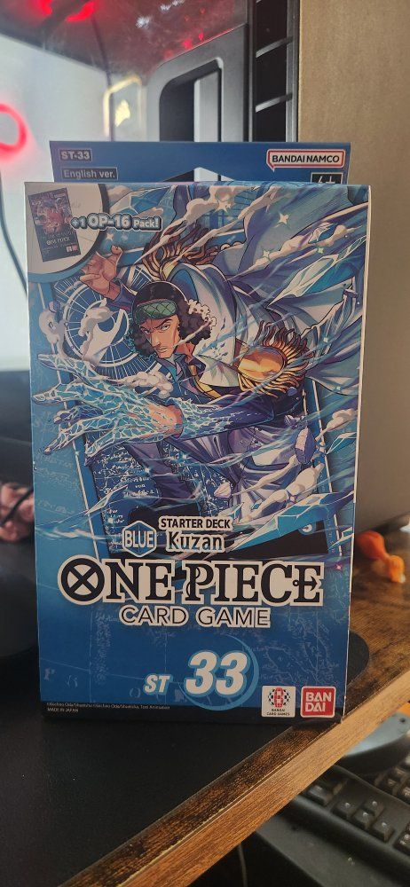 One Piece Card Game Starter Deck ST-33 Blue Kuzan English Ver.