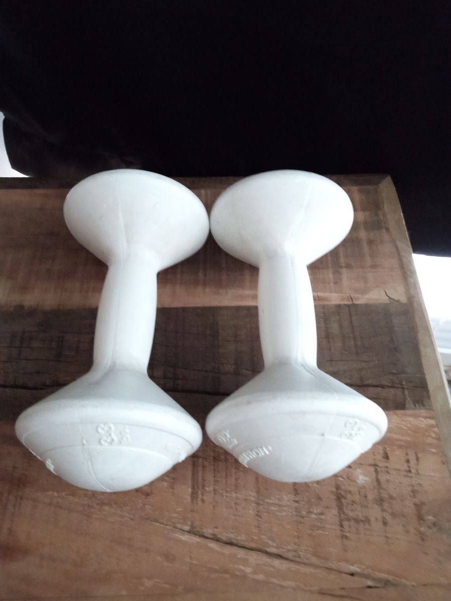 Vintage orbitron dumbbells weights free weights