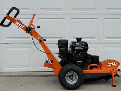 11" 14HP Stump Grinder 6.4hrs - Power King Commercial