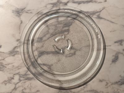 12” Glass Microwave Turntable Plate - Universal Diameter Replacement