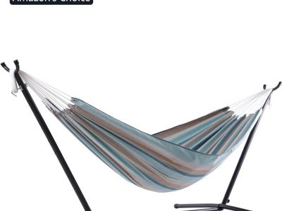 NIB- Vivere Sunbrella Hammock + Stand + bag