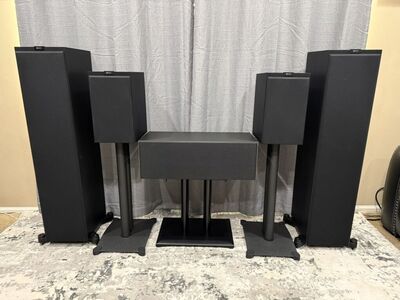 KEF Q Series: 5 Speaker Home Theater Set