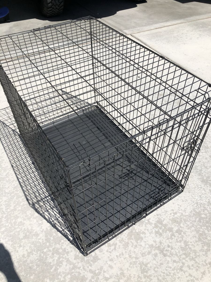 Xl dog crate kennel 42” folding type!