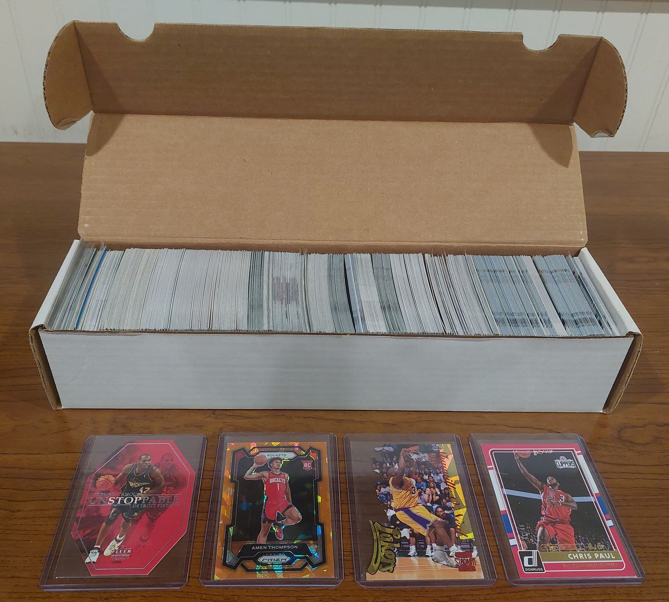 500+ Sports Card Collection – Basketball • Football • Baseball | Rookies, Inserts, Prizm, Optic & Mo